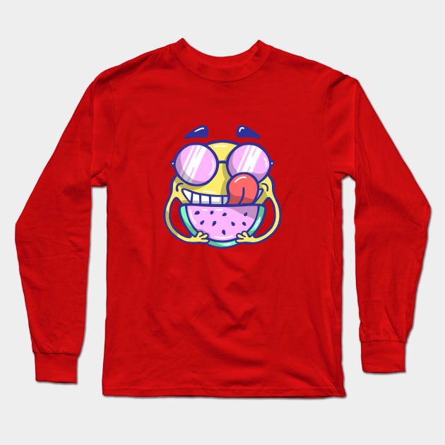 Watermelon Long Sleeve T-Shirt by il_valley